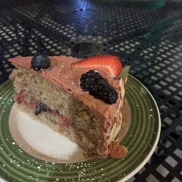 Berried and Almond Organic Cake Berried and Almond Organic Cake