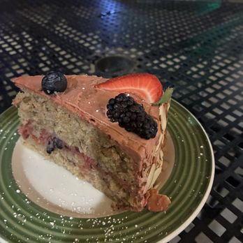 The Grain Cafe - Berried and Almond Organic Cake - Vegan Near Me - Long Beach, California The Grain Cafe - Berried and Almond Organic Cake - Vegan Near Me - Long Beach, California