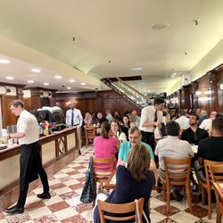 Inside - dine-in area in the back