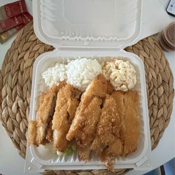 Ono Hawaiian BBQ - Chicken Katsu meal - Hawaiian Near Me - Beaumont, California