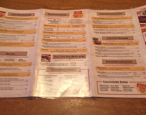 Menu photo 8 Texas Roadhouse Houston, TX Menu photo 8 Texas Roadhouse Houston, TX