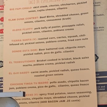 TBT El Gallo - Menu - Mexican Near Me - Richmond, Virginia TBT El Gallo - Menu - Mexican Near Me - Richmond, Virginia