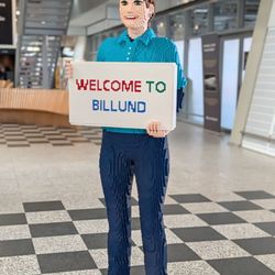 Billund Airport - Cool photo op right at the gate exit