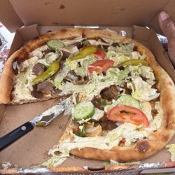 Onsjö Pizzeria - Kebab pizza!! Best in
