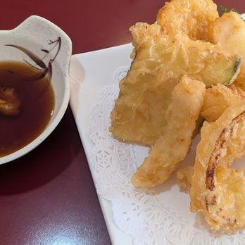 Sushi Samurai - Thick calamari and delicate veggie tempura. - Sushi Bars Near Me - Orchard Lake, Michigan Sushi Samurai - Thick calamari and delicate veggie tempura. - Sushi Bars Near Me - Orchard Lake, Michigan