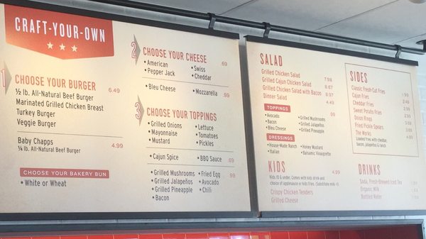 Menu photo 2 Chapps Burgers Grand Prairie, TX