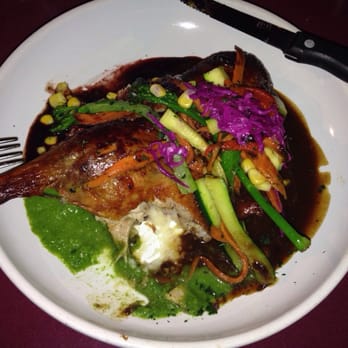 Cafe Roka - Half of a Roasted Duck. Amazing! - New American Near Me - Bisbee, Arizona