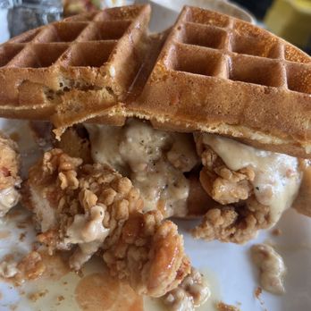 Rise N Shine  - Hot and Honey Chicken and Waffles - Breakfast & Brunch Near Me - Syracuse, New York