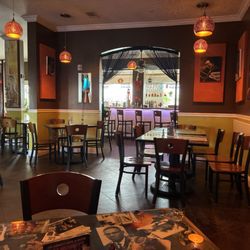 The Almanett Bistro - Some seating n scenery