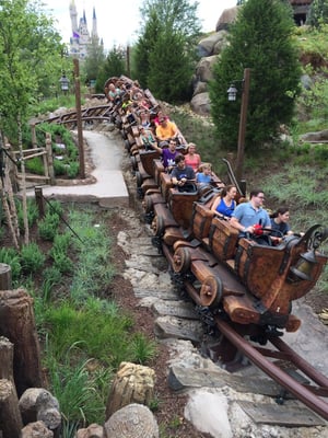 Seven Dwarfs Mine Train by null