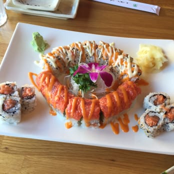 Mori Sushi - Jenny Roll, Crunch Roll, and Spicy Salmon Roll - All fresh & delicious! - Sushi Bars Near Me - Newport, Rhode Island Mori Sushi - Jenny Roll, Crunch Roll, and Spicy Salmon Roll - All fresh & delicious! - Sushi Bars Near Me - Newport, Rhode Island