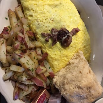 Maltby Cafe - Prime rib omelette with homemade biscuit. - American Near Me - Snohomish, Washington Maltby Cafe - Prime rib omelette with homemade biscuit. - American Near Me - Snohomish, Washington