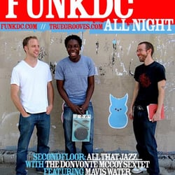 Sean Haney - FunkDC is (from left to right): Sean Haney, Moose, Neil Payne.