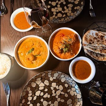 Amrina - Butter Chicken,(gf) 5/5 Malabar Prawn Curry, (gf/df) 5/5 - Indian Near Me - The Woodlands, Texas