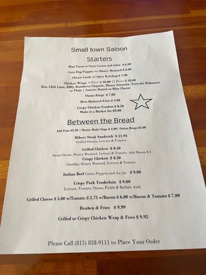 Menu photo 3 Small Town Saloon Elizabeth, IL Menu photo 3 Small Town Saloon Elizabeth, IL