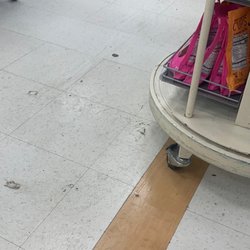 Marshalls - Dirty stain ridden floors