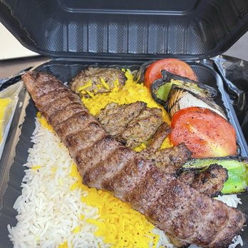 Darband Restaurant - Shish Kabob and Koobideh combo plate. - Persian/Iranian Near Me - San Diego, California