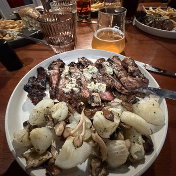 Stratford Garden - Stratford Ribeye w/onions and barely any mushrooms - Wine Bars Near Me - Falls Church, Virginia Stratford Garden - Stratford Ribeye w/onions and barely any mushrooms - Wine Bars Near Me - Falls Church, Virginia