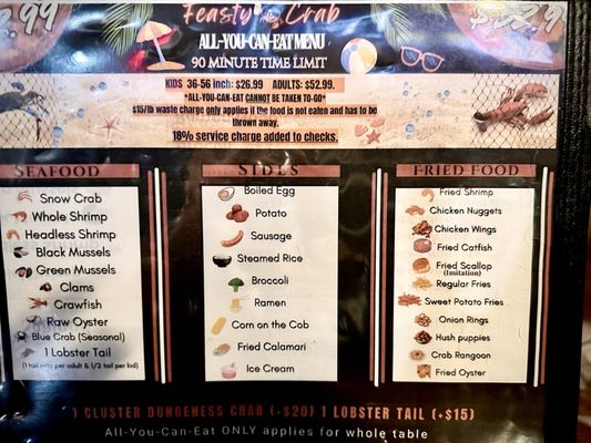 Menu photo 8 Feasty crab Derwood, MD