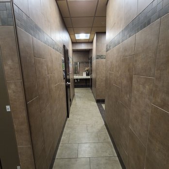 Waspy's Truck Stop - Women's restroom has 2 sides each with 3 stalls and very clean! - Gas Stations Near Me - Bastrop, Texas Waspy's Truck Stop - Women's restroom has 2 sides each with 3 stalls and very clean! - Gas Stations Near Me - Bastrop, Texas
