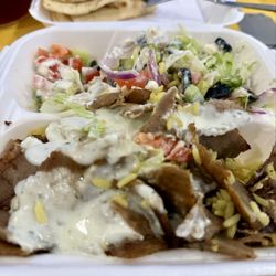 Sam's Greek Cafe - The lamb gyro plate