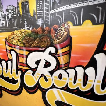 Soul Bowls - Restaurant mural - Soul Food Near Me - Hartford, Connecticut Soul Bowls - Restaurant mural - Soul Food Near Me - Hartford, Connecticut