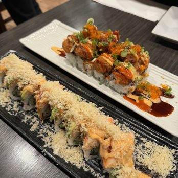 Ultimate Shrimp Roll & Popcorn Langoustine Roll