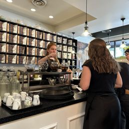 I did enjoy seeing that staff steeped the tea so thoroughly