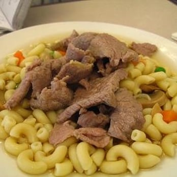 Top Cafe - Macaroni & beef in soup - Chinese Near Me - San Jose, California Top Cafe - Macaroni & beef in soup - Chinese Near Me - San Jose, California