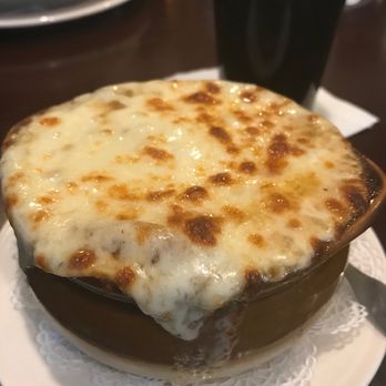 Maggie's Restaurant - French Onion w/ a Guinness! You can't go wrong with this combo - American Near Me - Westminster, Maryland Maggie's Restaurant - French Onion w/ a Guinness! You can't go wrong with this combo - American Near Me - Westminster, Maryland