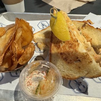 Dock Local - Lobster grilled cheese - Seafood Near Me - Nashville, Tennessee