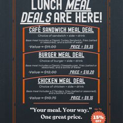 Lighthouse Café & Beacon Coffee - Lunch Meal Deals