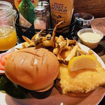 F Street Station - HALIBUT BURGER - American Near Me - Anchorage, Alaska F Street Station - HALIBUT BURGER - American Near Me - Anchorage, Alaska