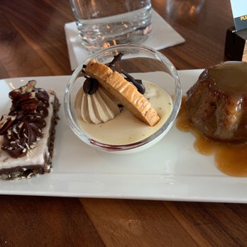 Goldfinch Tavern - Dessert Trio - Seafood Near Me - Seattle, Washington Goldfinch Tavern - Dessert Trio - Seafood Near Me - Seattle, Washington