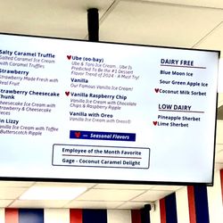 Handel's Homemade Ice Cream - Menu a/o Feb 2024