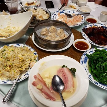 WangJia Restaurant - most of our dishes, mid-meal - Shanghainese Near Me - San Gabriel, California WangJia Restaurant - most of our dishes, mid-meal - Shanghainese Near Me - San Gabriel, California