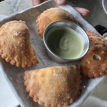 Westlight - Spiced Chicken Empanadas - Tapas/Small Plates Near Me - Brooklyn, New York Westlight - Spiced Chicken Empanadas - Tapas/Small Plates Near Me - Brooklyn, New York