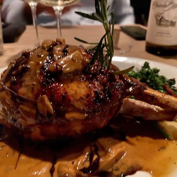 Nabruzzi Trattoria - Pork chop stuffed with sausage. Awesome! - Italian Near Me - Lutz, Florida Nabruzzi Trattoria - Pork chop stuffed with sausage. Awesome! - Italian Near Me - Lutz, Florida