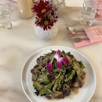 GIWA - Mushroom confit salad - Breakfast & Brunch Near Me - Santa Clara, California GIWA - Mushroom confit salad - Breakfast & Brunch Near Me - Santa Clara, California