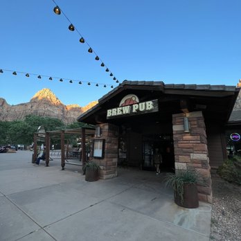 Zion Canyon Brewpub - Entrance - Burgers Near Me - Springdale, Utah Zion Canyon Brewpub - Entrance - Burgers Near Me - Springdale, Utah
