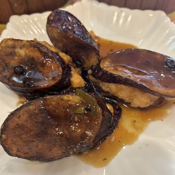 Brother Seafood Restaurant - Stuffed eggplants - Dim Sum Near Me - Cherry Hill, New Jersey Brother Seafood Restaurant - Stuffed eggplants - Dim Sum Near Me - Cherry Hill, New Jersey