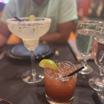 Crystal Spoons - Crystal Margarita and Kala khatta - Indian Near Me - Boston, Massachusetts
