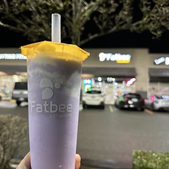 Fatbee Cafe - Taro Ube Freeze - Bubble Tea Near Me - Everett, Washington Fatbee Cafe - Taro Ube Freeze - Bubble Tea Near Me - Everett, Washington