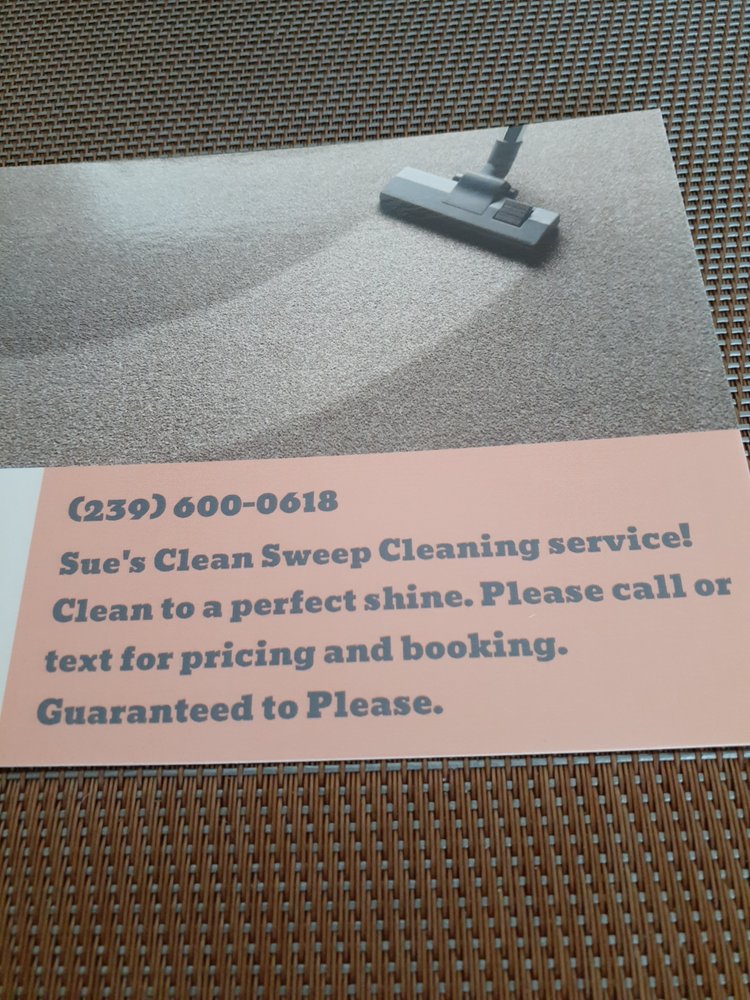 SUE’S CLEAN SWEEP CLEANING SERVICE Fort Myers, Florida Home