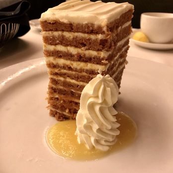 Ocean Prime - 10 layer carrot cake - Seafood Near Me - Beverly Hills, California Ocean Prime - 10 layer carrot cake - Seafood Near Me - Beverly Hills, California