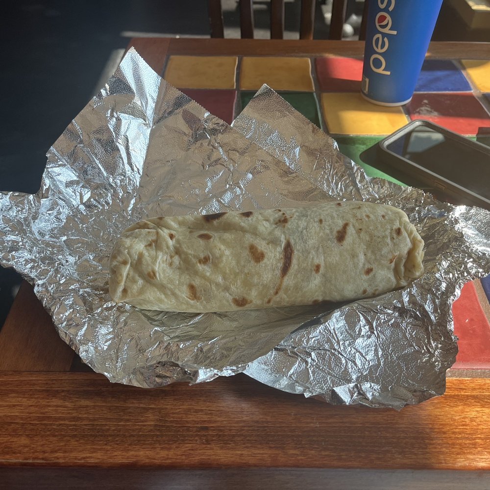 Yes. Burrito. It was amazing. Yes. Burrito. It was amazing.