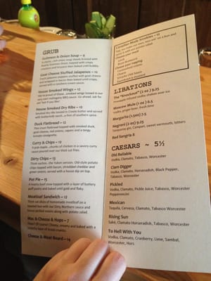 Menu photo 8 Dirty Northern Whitehorse, YT