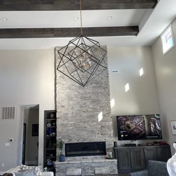 TORQ Electricians - Living room chandelier lighting and smoke detector replacement - TORQ Electricians - Electricians Near Me - Centennial, Colorado TORQ Electricians - Living room chandelier lighting and smoke detector replacement - TORQ Electricians - Electricians Near Me - Centennial, Colorado