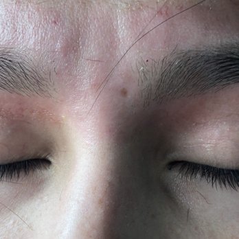 Brow Spa - after getting them waxed - Eyelash Service Near Me - Fairview Heights, Illinois