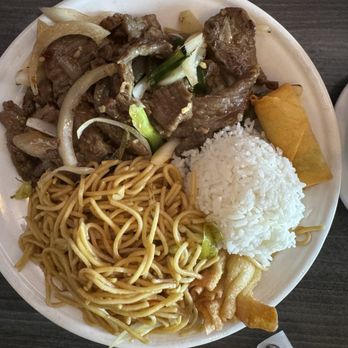 George & Son's Asian Cuisine - Mongolian beef lunch combo $12.99 - Asian Fusion Near Me - Phoenix, Arizona George & Son's Asian Cuisine - Mongolian beef lunch combo $12.99 - Asian Fusion Near Me - Phoenix, Arizona